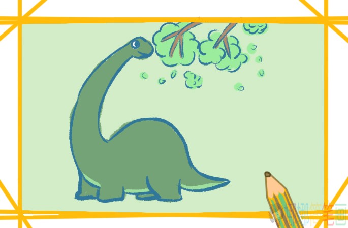 小学生恐龙动物简笔画