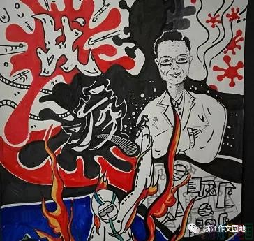 致敬抗疫前线逆行者们的儿童画