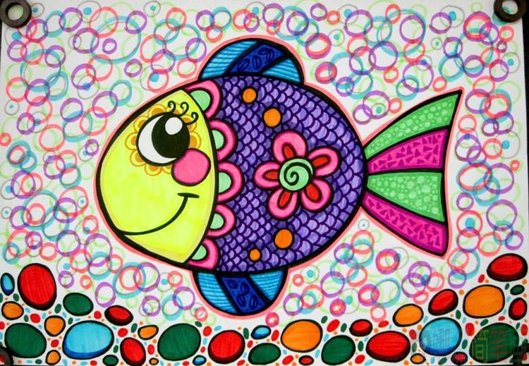 幼儿园儿童绘画作品大全