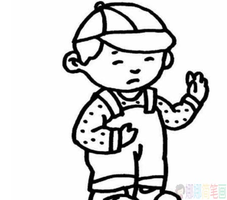幼儿人物简笔画组图大全