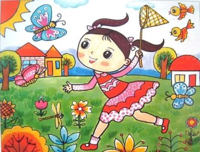优秀儿童绘画作品图片