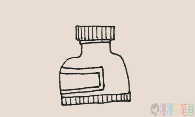 墨水瓶简笔画,墨水瓶怎么画