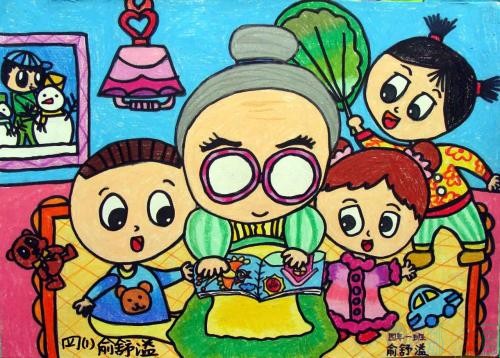 优秀儿童绘画作品图片