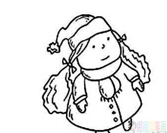 幼儿人物简笔画组图大全
