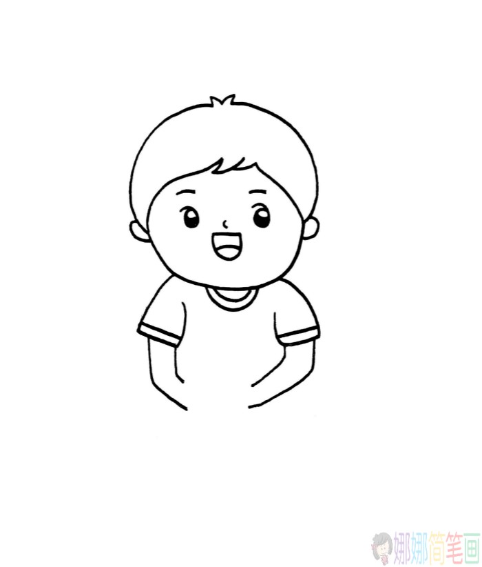 预防新冠勤洗手简笔画