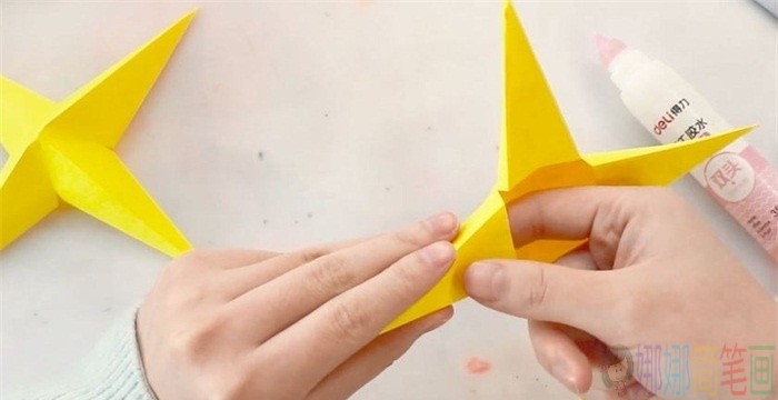 星星折纸图片步骤