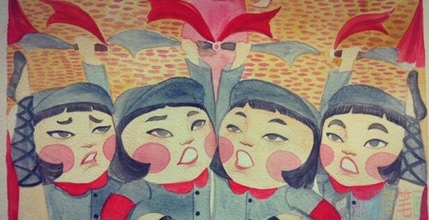 建军节主题儿童画图片