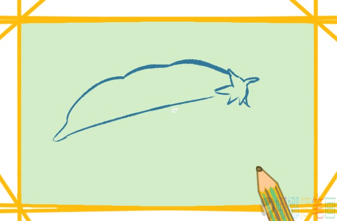 蔬菜豌豆简笔画