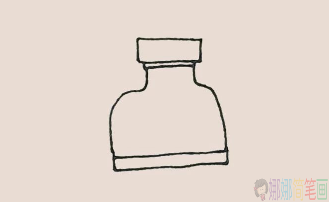 墨水瓶简笔画,墨水瓶怎么画
