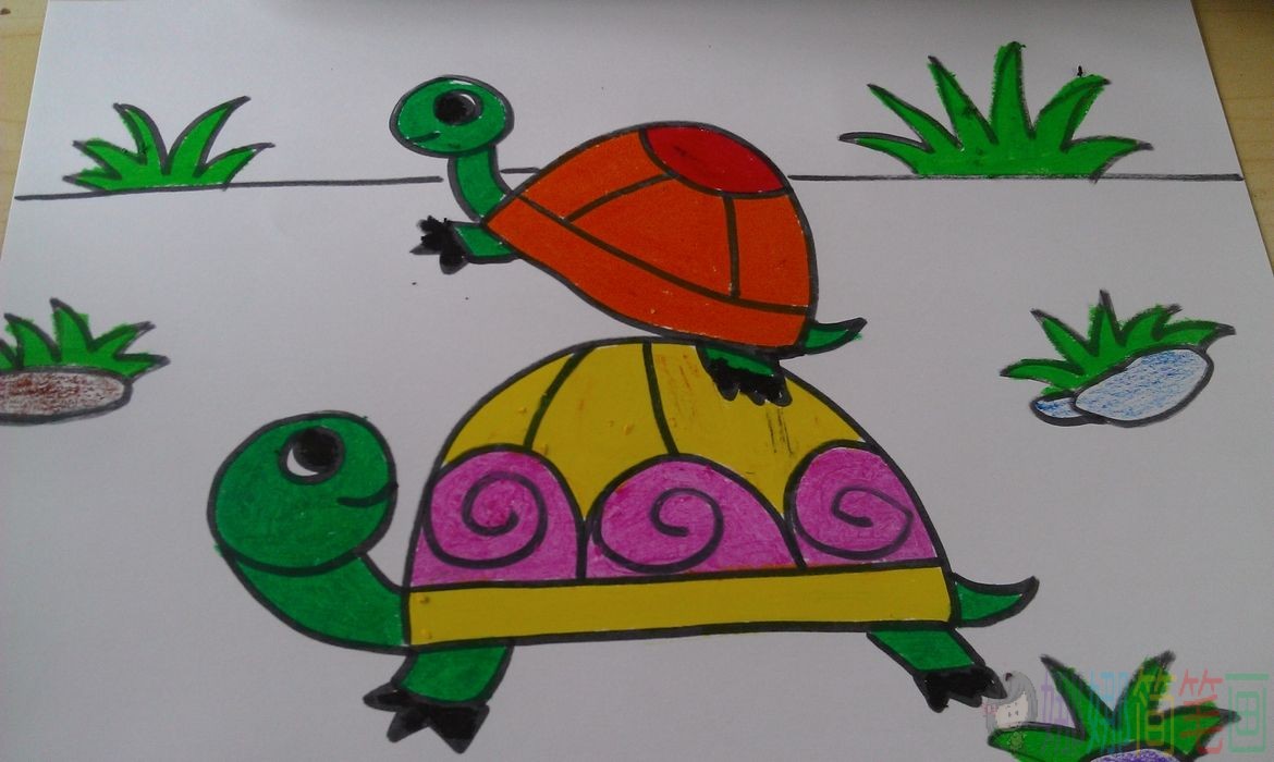幼儿园儿童绘画作品大全