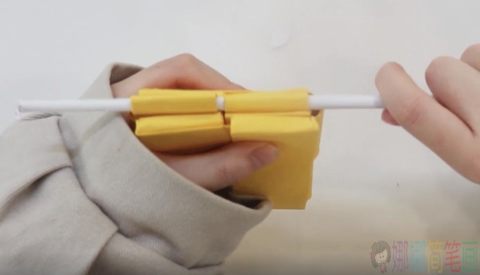 折纸手枪图片步骤