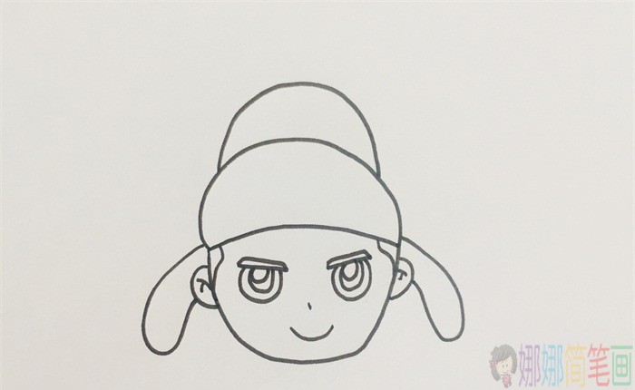 诗人李白简笔画
