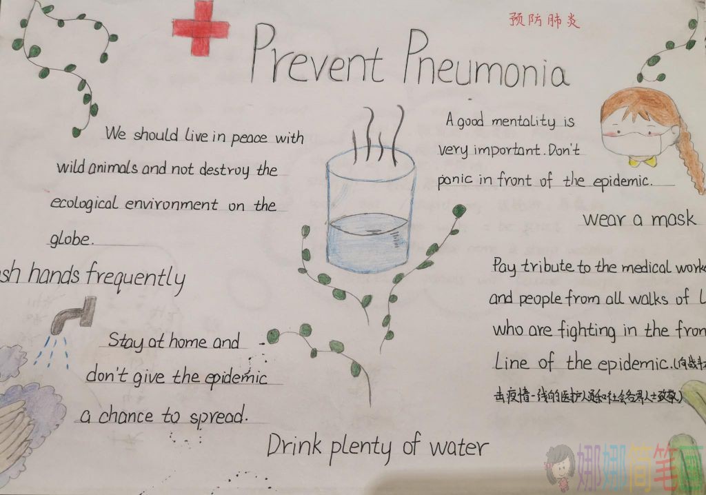 中学生英语手抄报