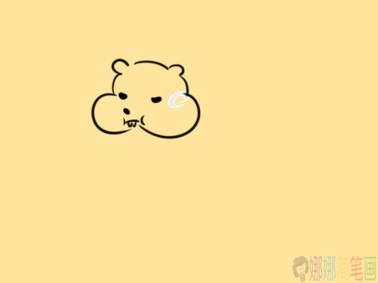 胖胖的小老鼠简笔画教程