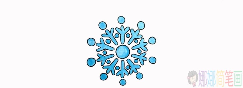 雪花简笔画图片大全