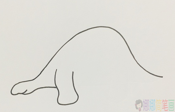 剑龙儿童画,剑龙怎么画