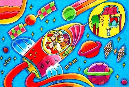 儿童画获奖作品图片大全