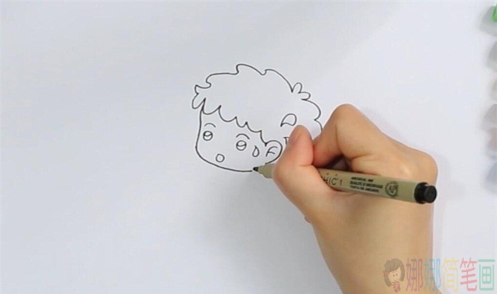 跑步的运动员简笔画,田径运动员简笔画