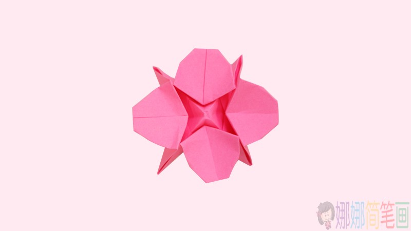 梅花手工折纸图解教程