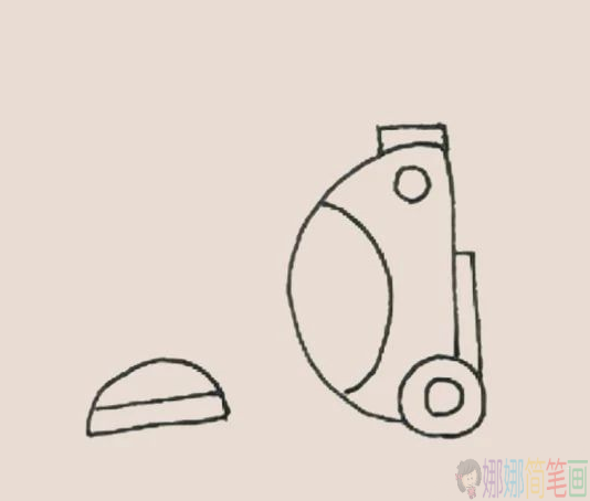 吸尘器简笔画,吸尘器怎么画