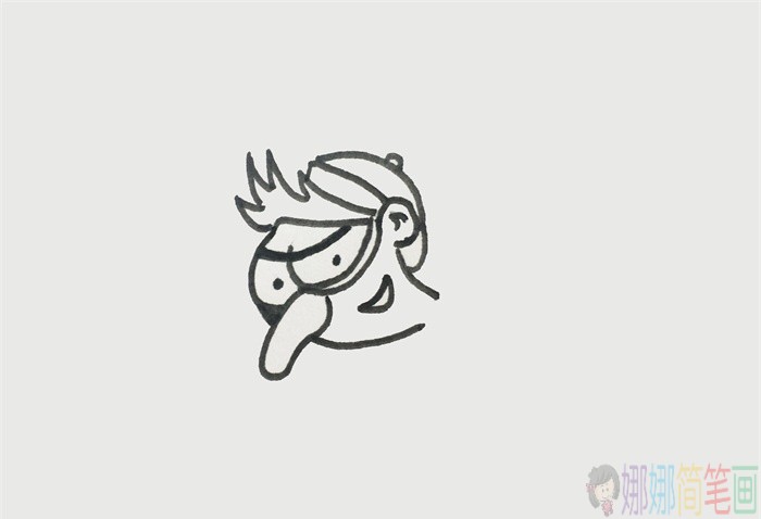 坏人小偷怎么画