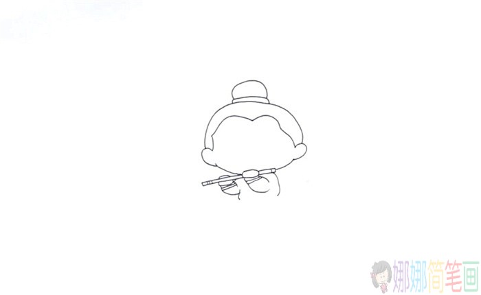 牛郎怎么画,牛郎的简单画法