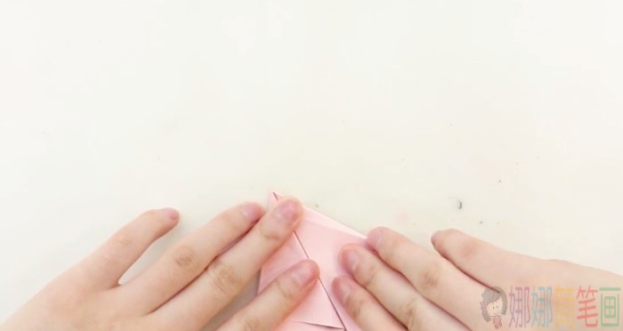 樱花折纸书签制作教程