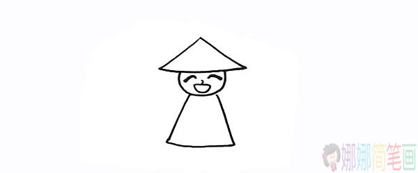 稻草人简笔画,稻草人怎么画
