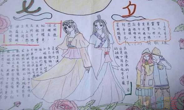关于七夕节的手抄报大全