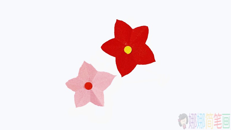 幼儿园手工花朵简单教程