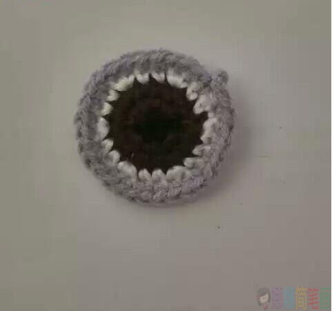 小黄人钥匙袋针织毛线手工教程