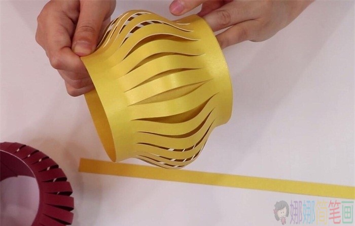 幼儿手工篮子制作教程图解