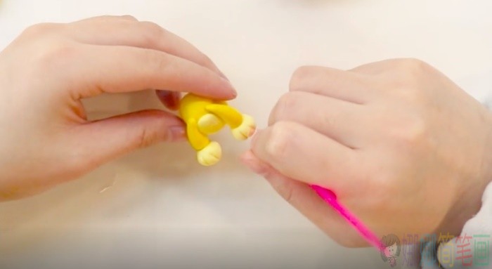 小狮子超轻粘土手工制作教程