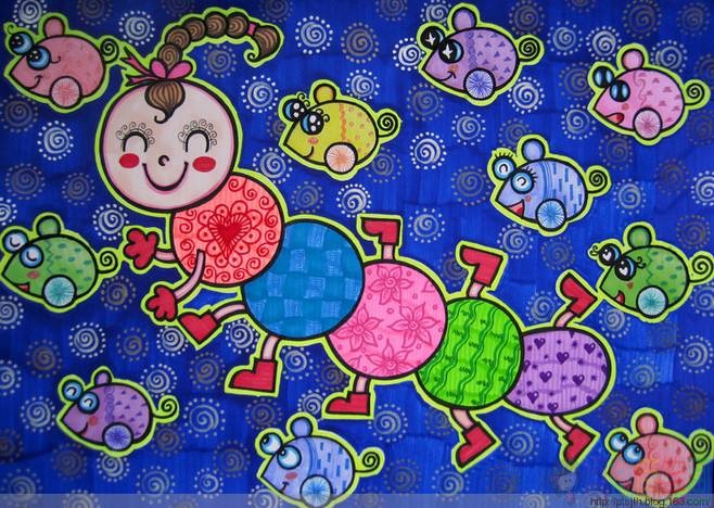 儿童画获奖作品图片大全