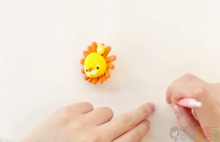 小狮子超轻粘土手工制作教程
