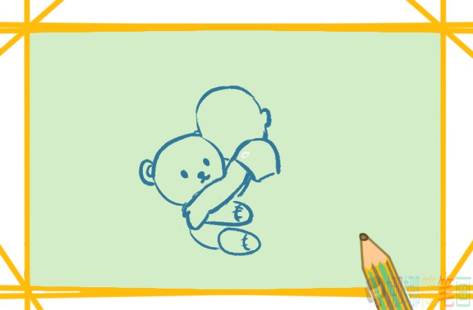 睡觉的可爱女生简笔画