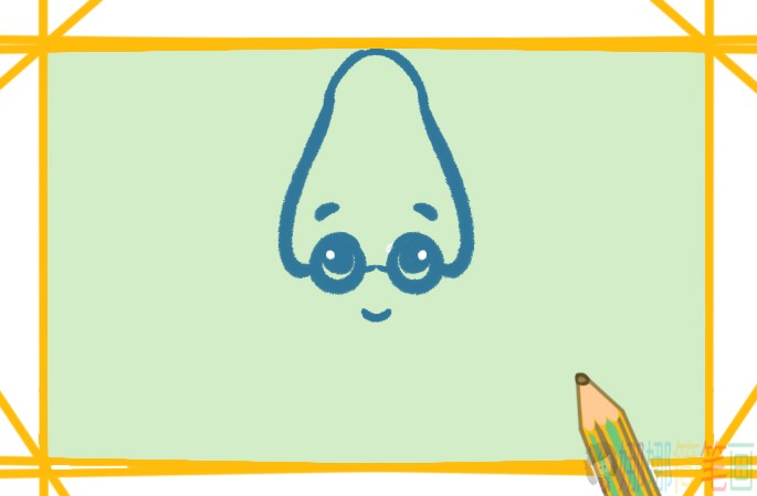 墨鱼简笔画绘画教程