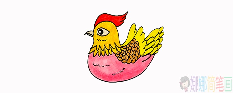 鸳鸯简笔画画法,鸳鸯怎么画