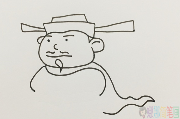 水浒传宋江人物简笔画