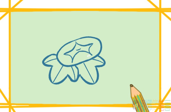 牵牛花简笔画,儿童简笔画花朵画法