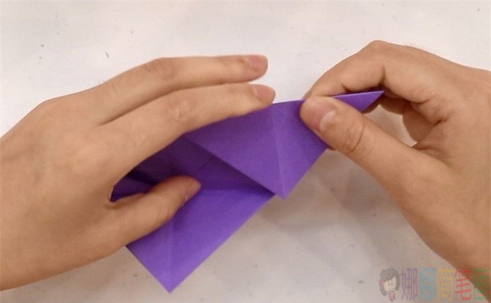 手工折纸纸盒折叠步骤图