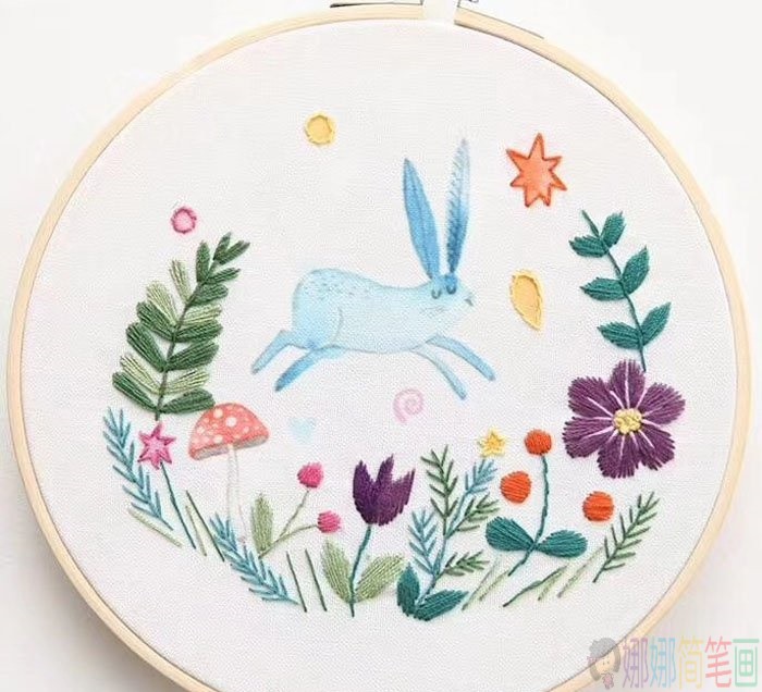 精美的布艺手工制作贴花图片