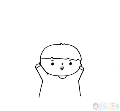 七夕简笔画,七夕儿童绘画