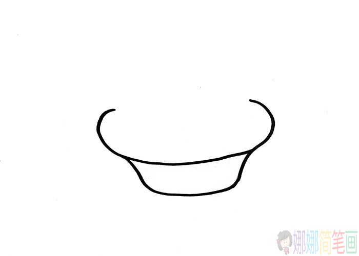 水果沙拉简笔画画法