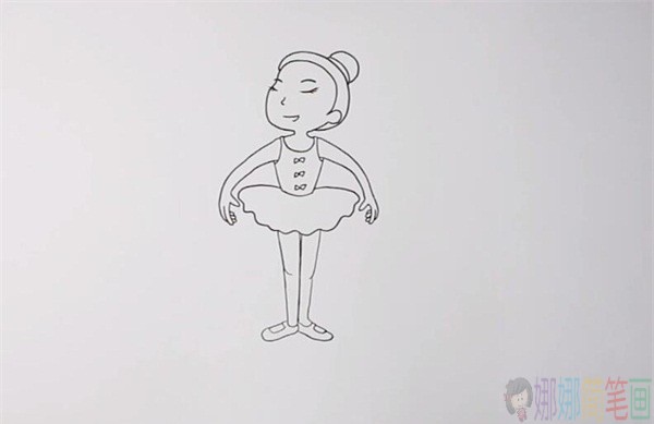 舞蹈家简笔画,舞蹈家怎么画