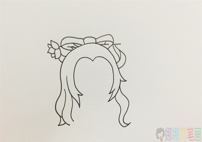 Q版貂蝉简笔画画法步骤