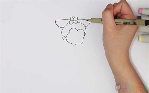 白娘子简笔画