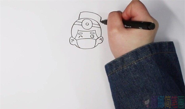 手术医生简笔画,医生怎么画