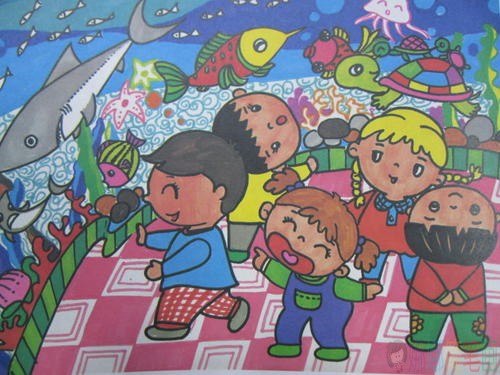 快乐童年儿童画大全