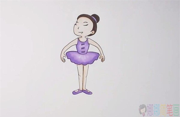舞蹈家简笔画,舞蹈家怎么画